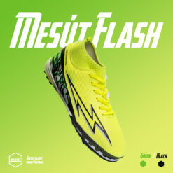 Giày Đá Banh Mesut Flash Vàng Kem