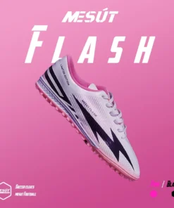 Giày Đá Banh Mesut Flash Special Hồng Cổ Thấp_Thethaomesut
