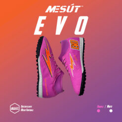 Giày Đá Bóng Mesút EVO Tím Cổ Cao