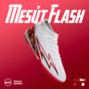Giày Đá Banh Mesut Flash Đỏ Trắng