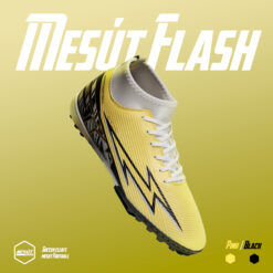 Giày Đá Banh Mesut Flash Vàng Neon