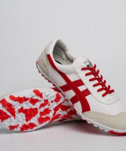 Giày đá banh Mesut bata Đỏ ráp đế