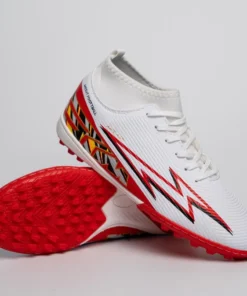 Giày Đá Banh Mesut Flash Đỏ Trắng