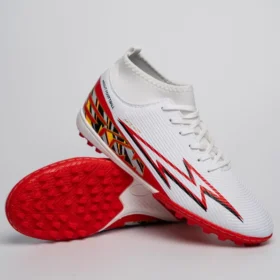 Giày Đá Banh Mesut Flash Đỏ Trắng