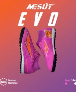 Giày Đá Bóng Mesút EVO Tím Cổ Cao