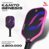 Vợt Pickleball Kamito Genesis Hồng Tươi (16mm)